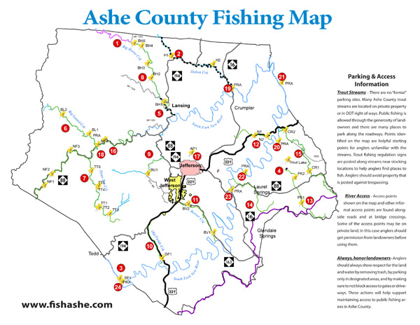 Fish Ashe County Nc Blue Ridge Nc Trout Unlimited